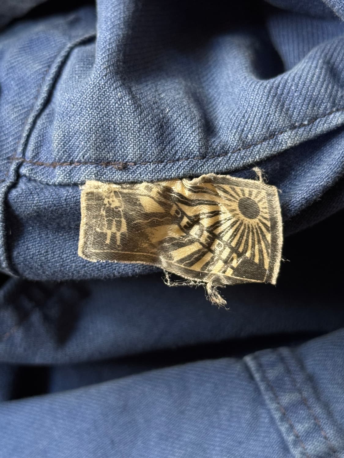 [XL]60's Le Pelerin 썬페이딩 프렌치 워크자켓 상품이미지6