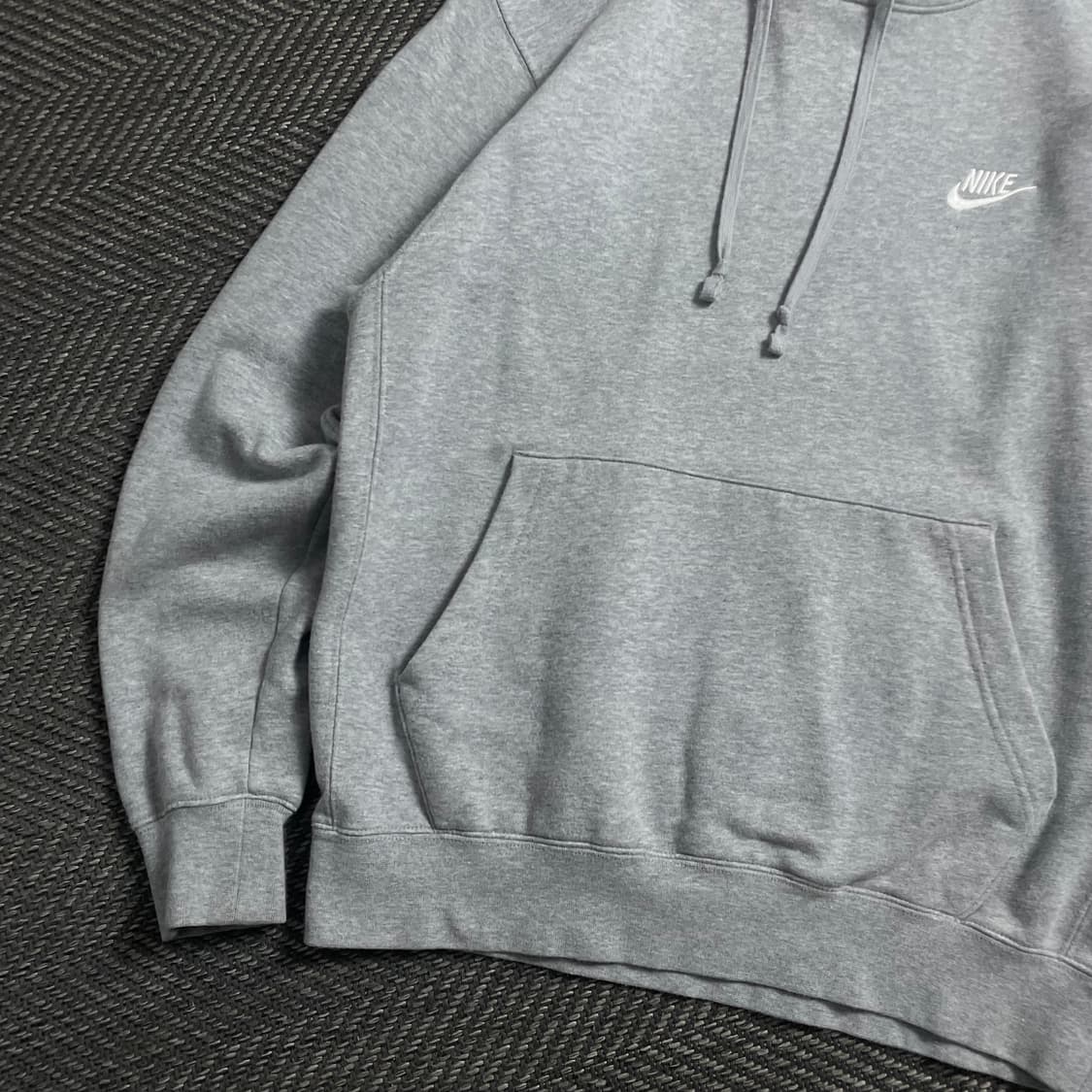 나이키 NSW 클럽 그레이 기모 후드 티셔츠o 4686 상품이미지3