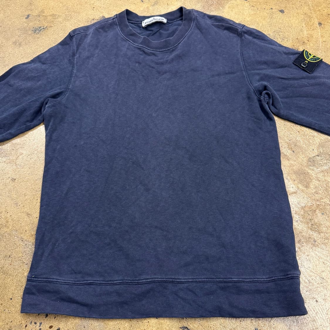 [정품/S] 스톤아일랜드 와펜 네이비 맨투맨 b19 상품이미지3