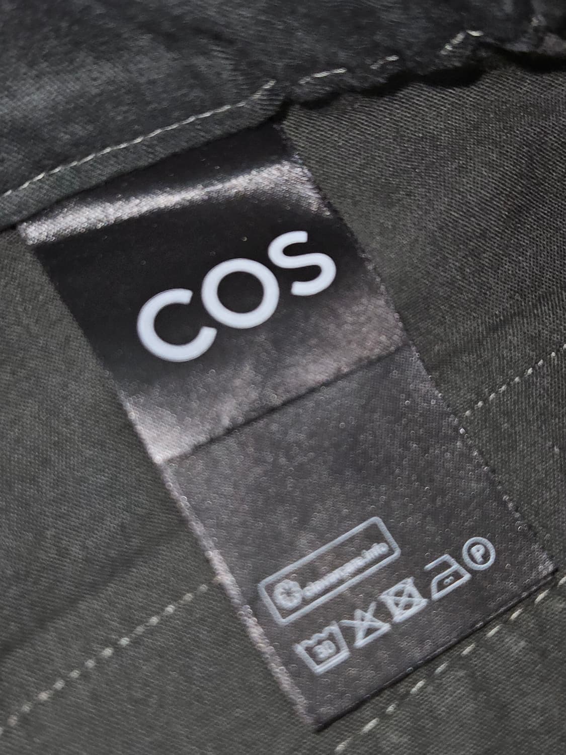 코스 신형 COS 리오셀 린넨 밴딩 슬랙스 팬츠 바지 카키 48 (32) 상품이미지4