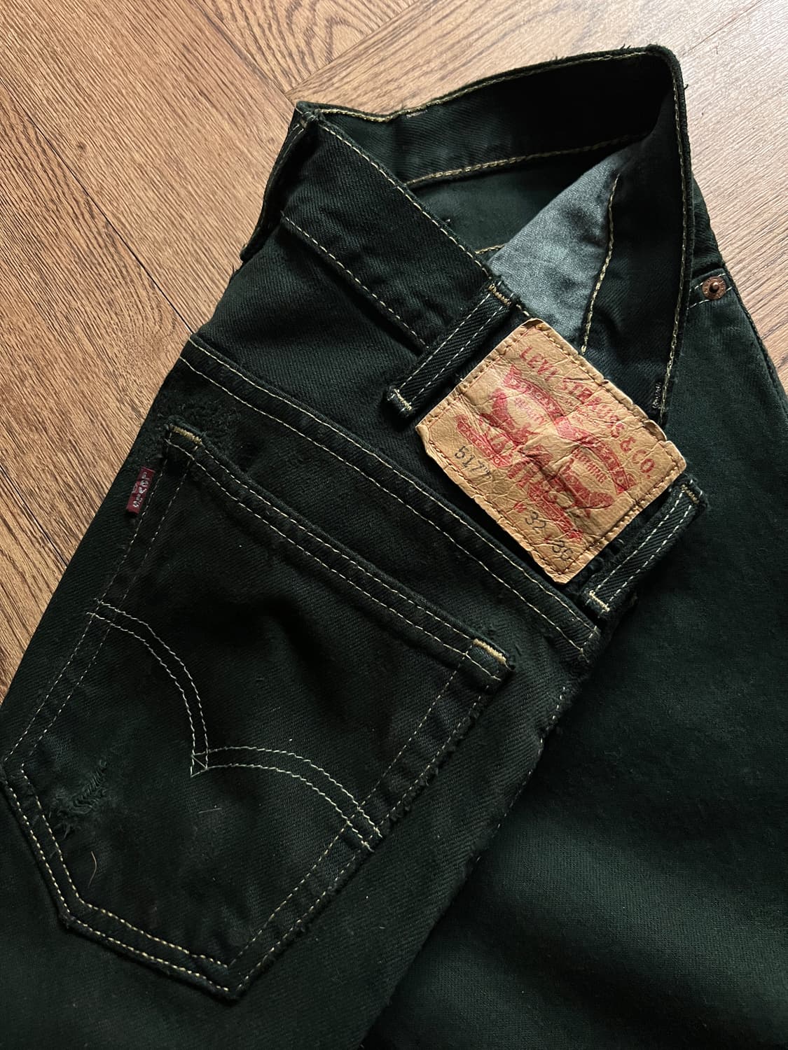 [32]리바이스 517 가먼트다잉 플레어핏 데님 팬츠 상품이미지7