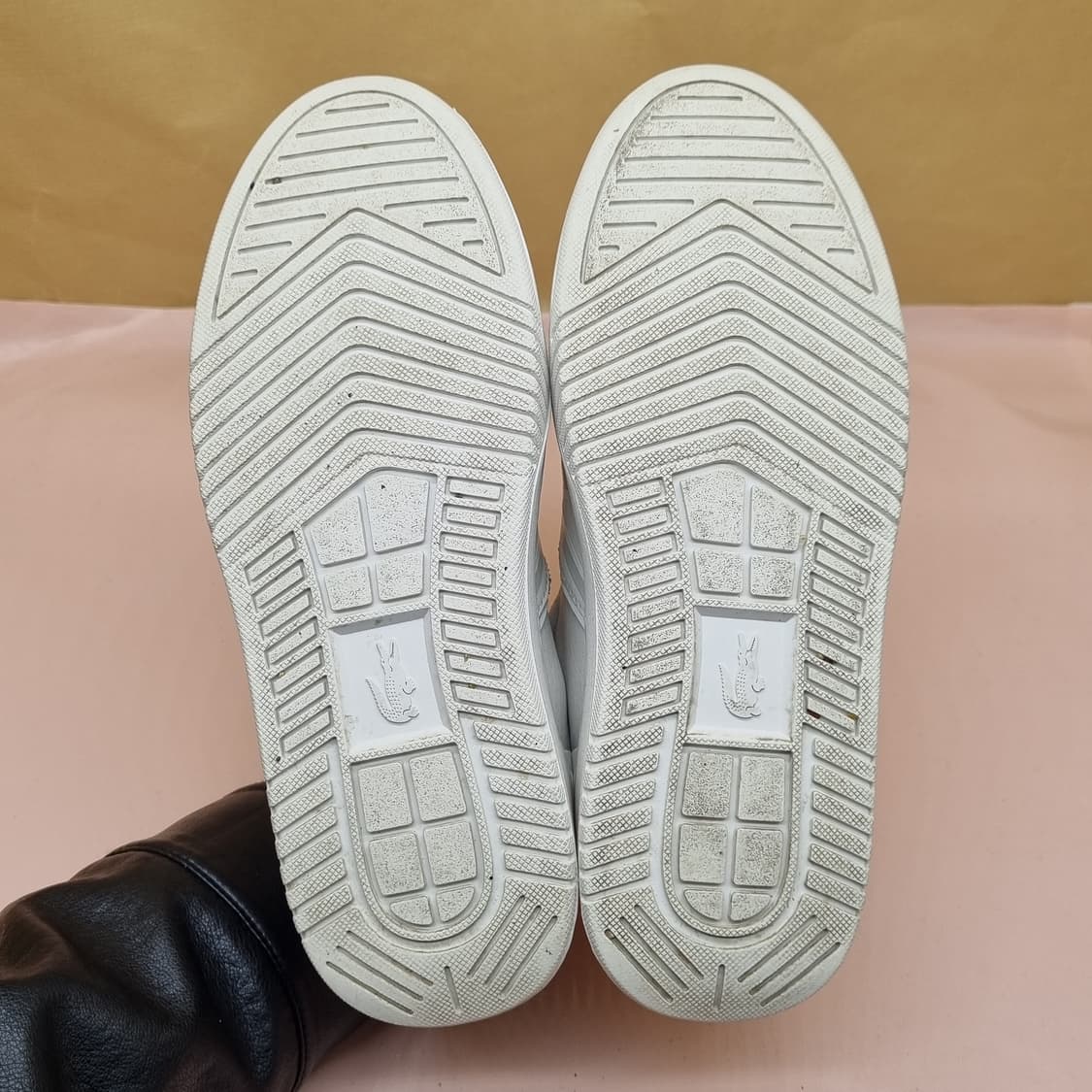 라코스테 레더 스니커즈 37 240 상품이미지3