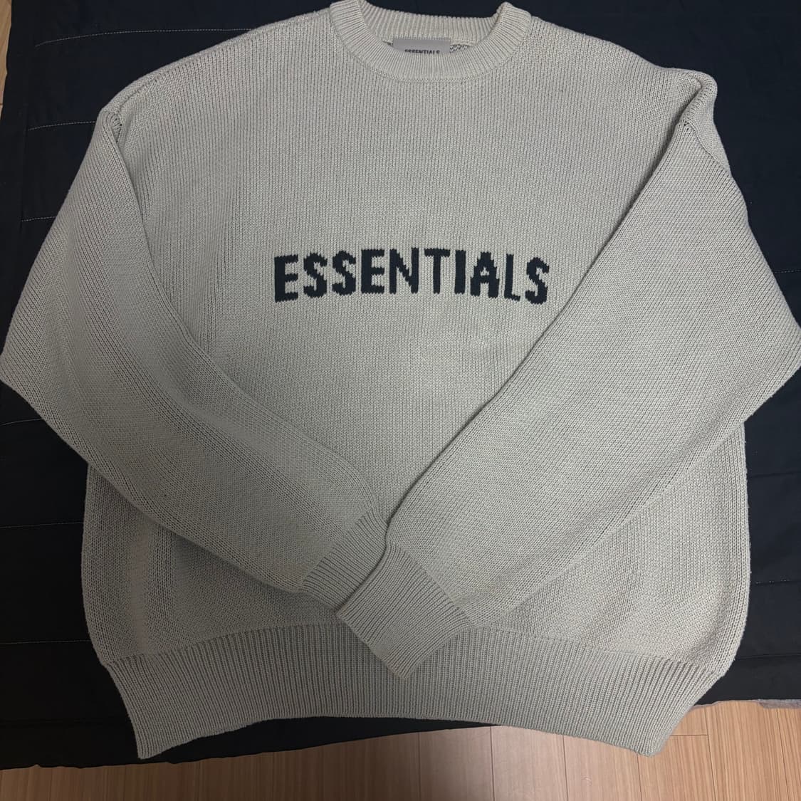 피어오브갓 Essentials 에센셜 니트 풀오버 스웨터 콘크리트 상품이미지2