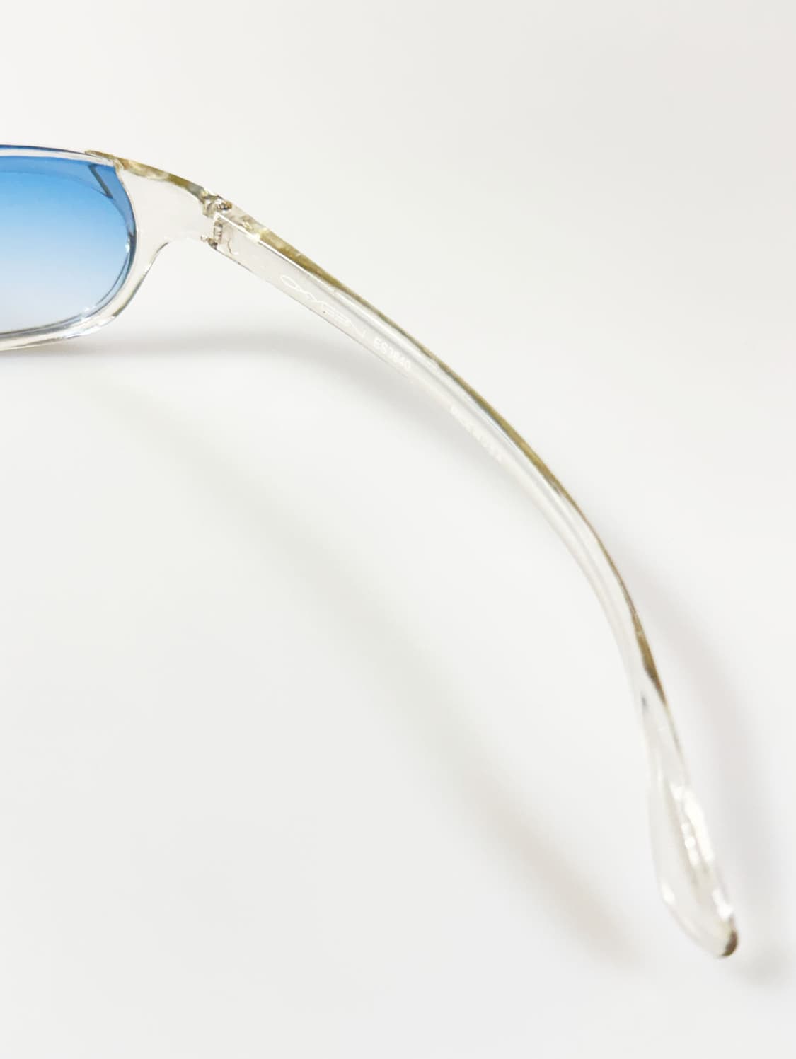 90s OXYGEN 투명 볼드 스퀘어 프레임 틴트 빈티지 선글라스 상품이미지6