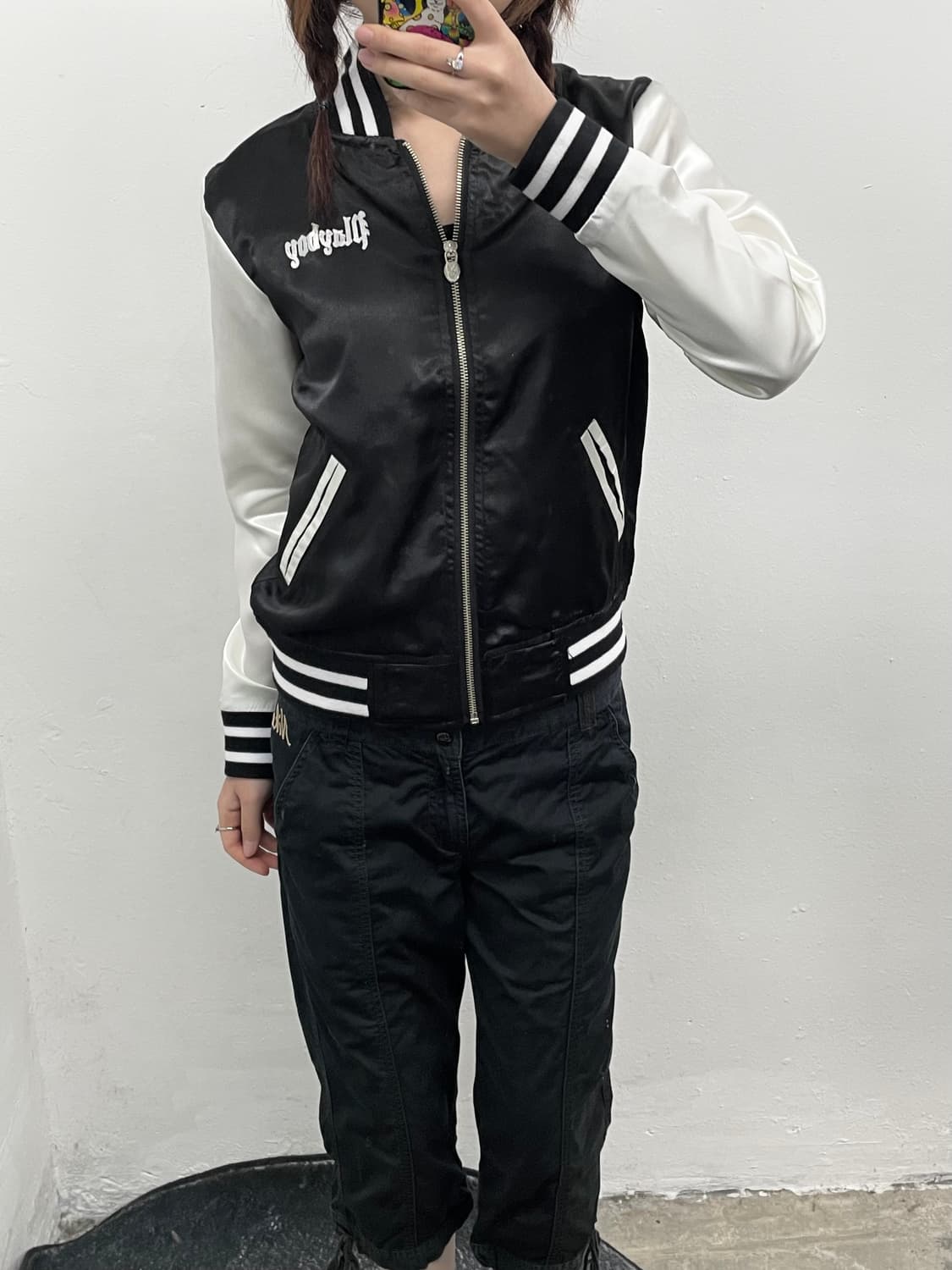 플레이보이 새틴 로고 스카잔 상품이미지6