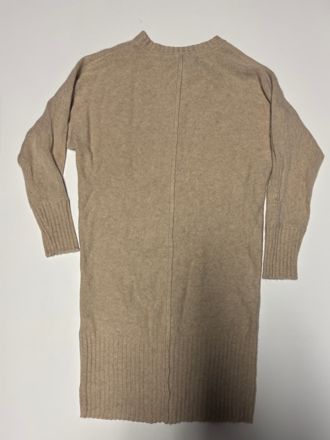 여성 도나카란 캐시미어 100% 풀오버 니트 원피스 상품이미지2