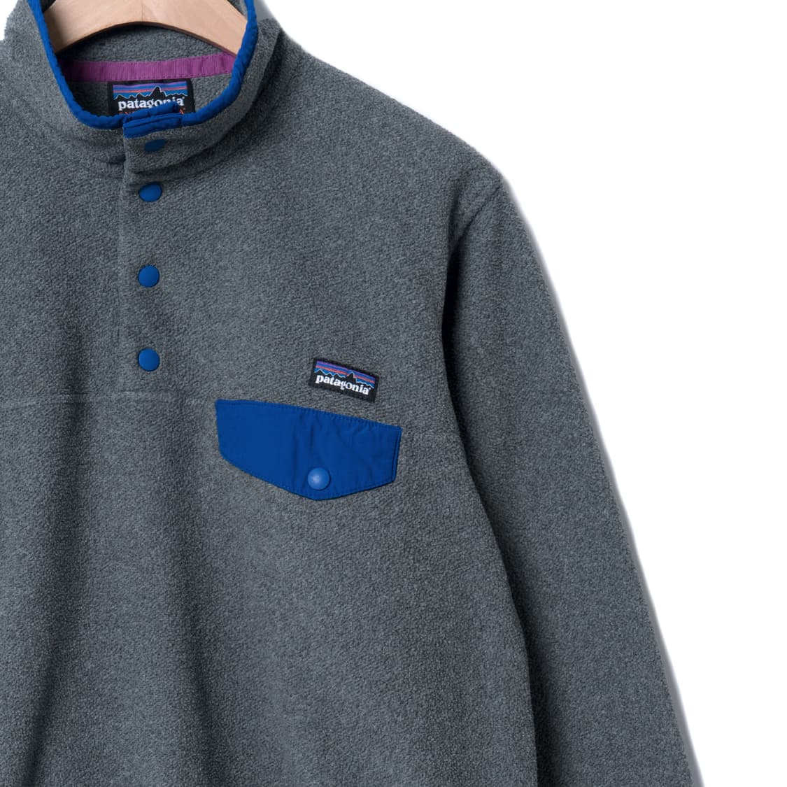 [W/S] 파타고니아 신칠라 스냅티 블루 그레이 상품이미지3