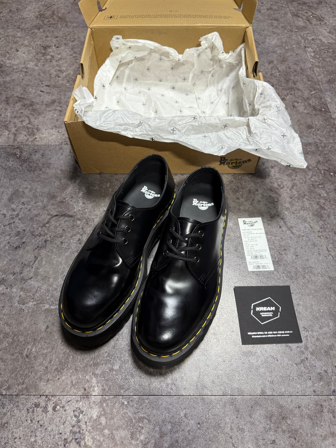 닥터마틴 1461 쿼드 260 새상품  상품이미지1