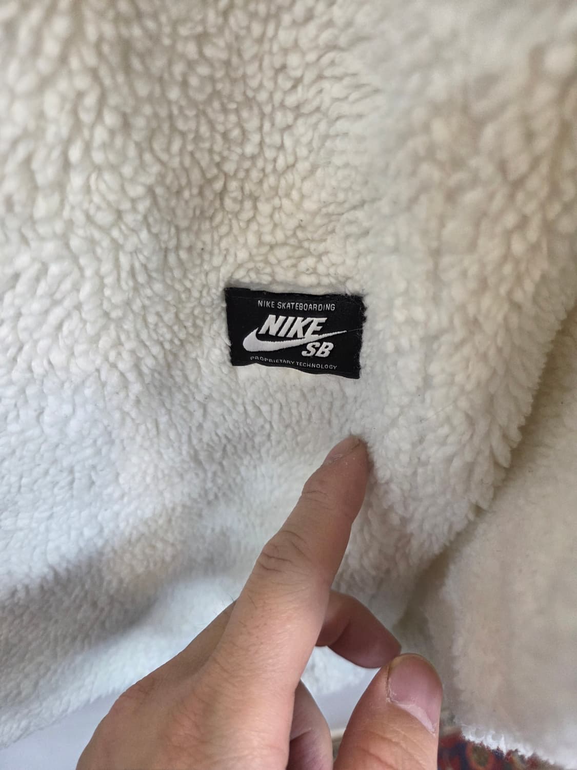 나이키 sb 뽀글이 플리스 집업자켓 95 상품이미지3