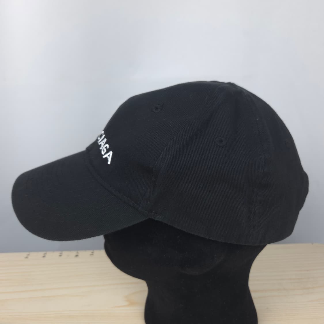 발렌시아가 모자 블랙 볼캡 상품이미지2