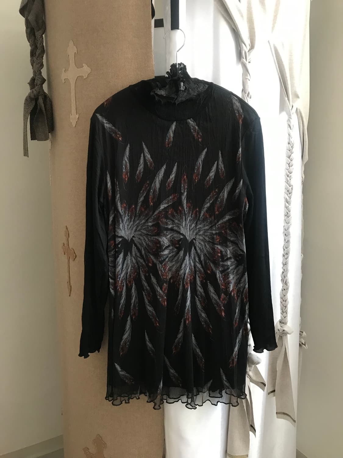 vintage pattern top 상품이미지7