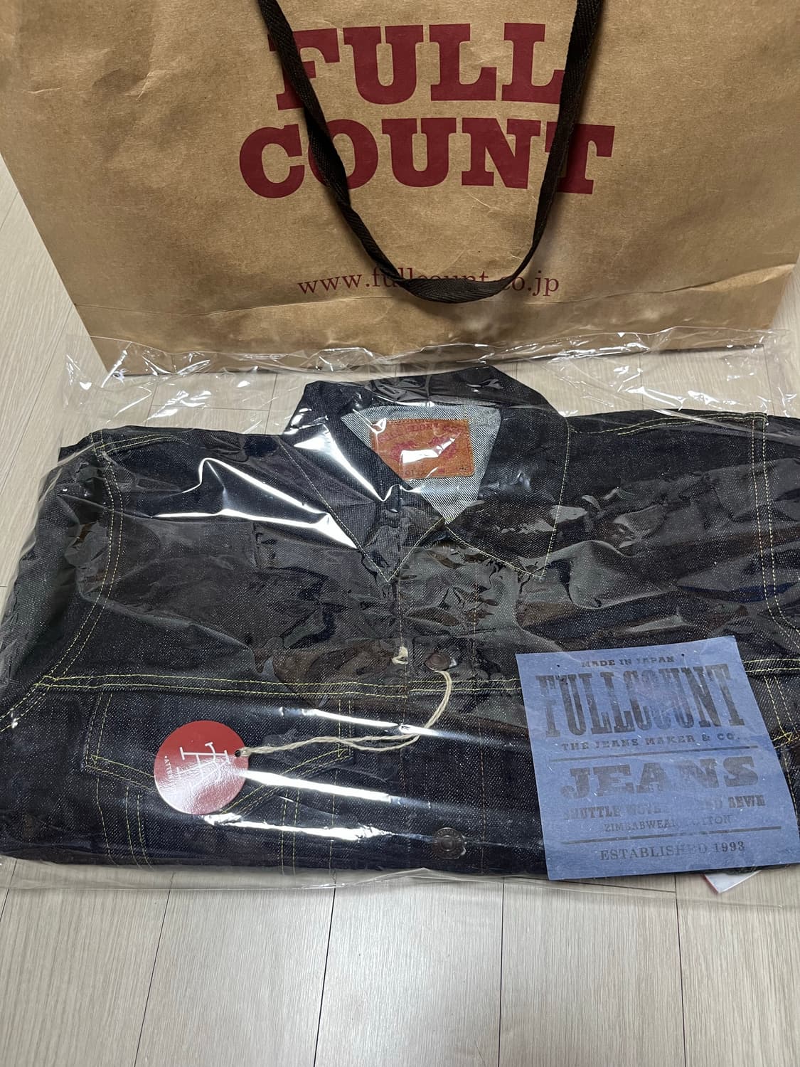 {새상품}풀카운트 2101xx 3세대 자켓 42사이즈 상품이미지1