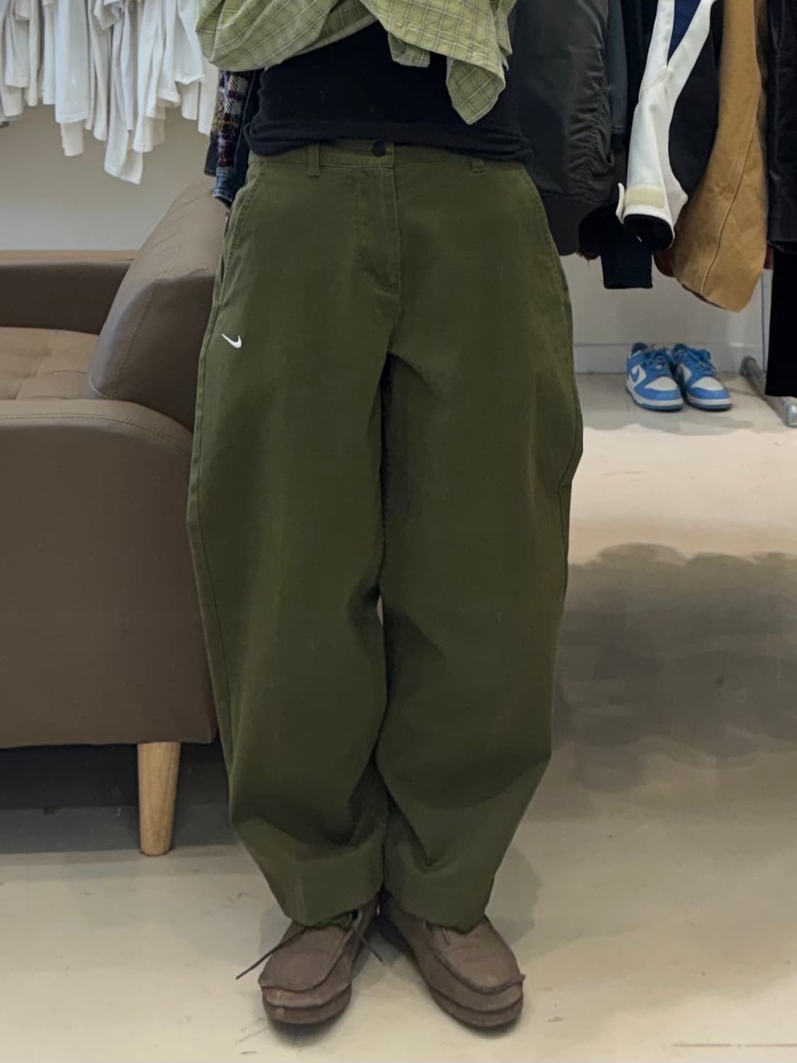 나이키 치노팬츠 그린 상품이미지8