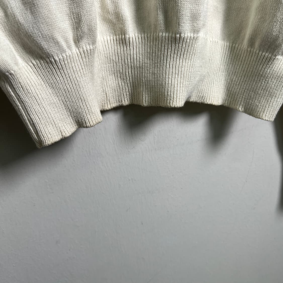 조르지오 아르마니 아이보리 폴로 니트 M 상품이미지9