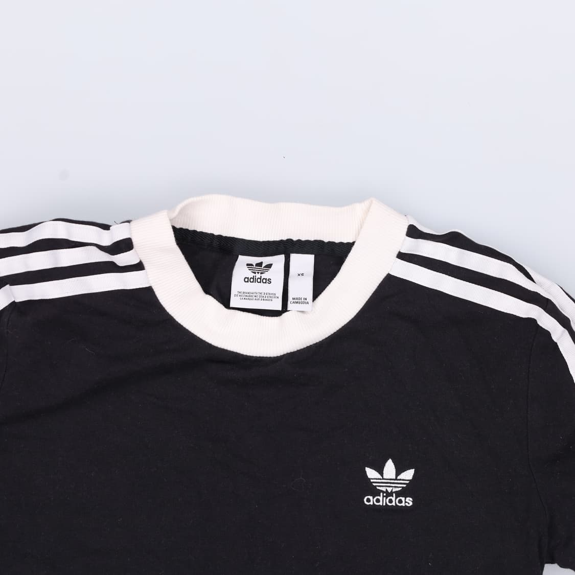 XS 아디다스 여성 사이드라인 긴팔티 0403H1 상품이미지3