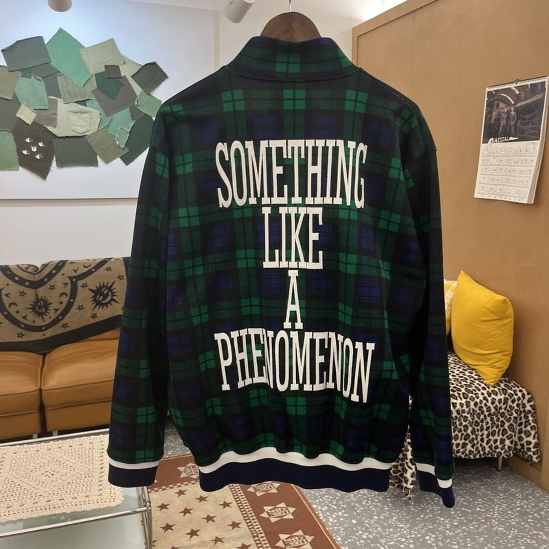 페노메논 유니크 키치 펑크 패턴 리버시블 양면 자켓 L C09907 상품이미지4