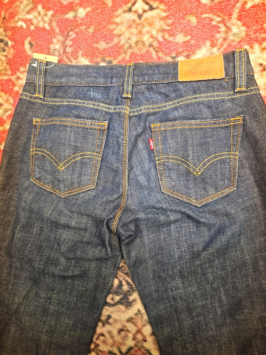 리바이스(Levi's) 빈티지 로우라이즈 부츠컷 생치 데님팬츠  상품이미지4