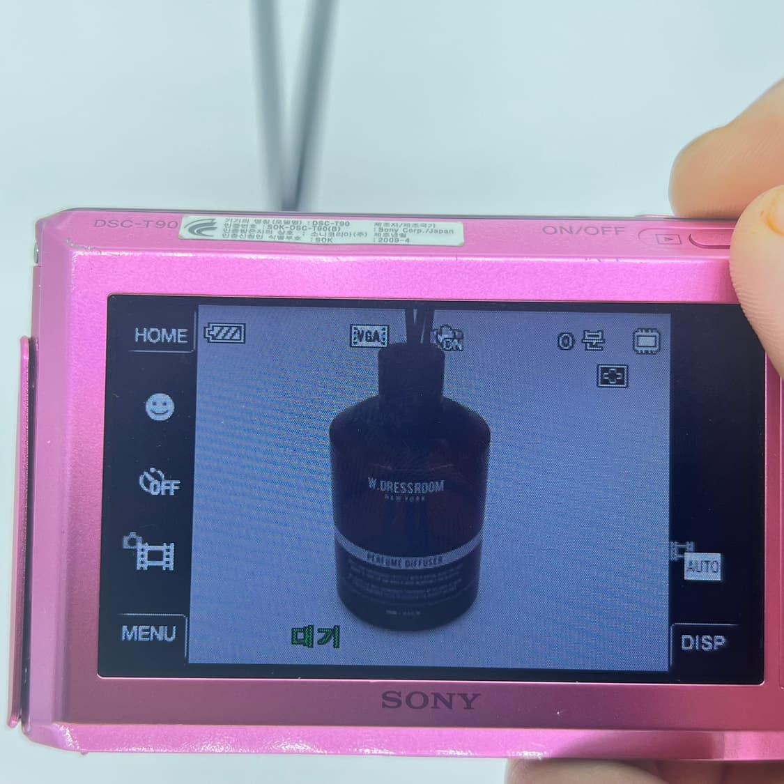 소니 사이버샷 Sony Cyber-shot DSC-T90 핫핑크 상품이미지9