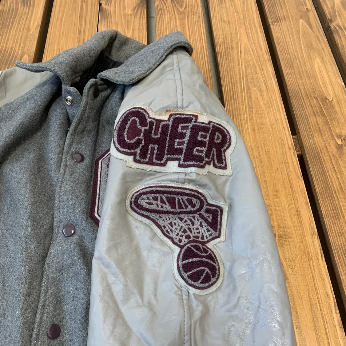 빈티지 바시티자켓 xs 상품이미지4