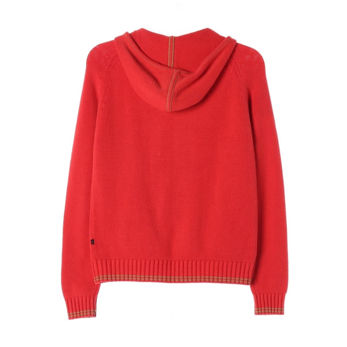 올드앤뉴 엠블럼 자수 니트 후드 집업 F 상품이미지2