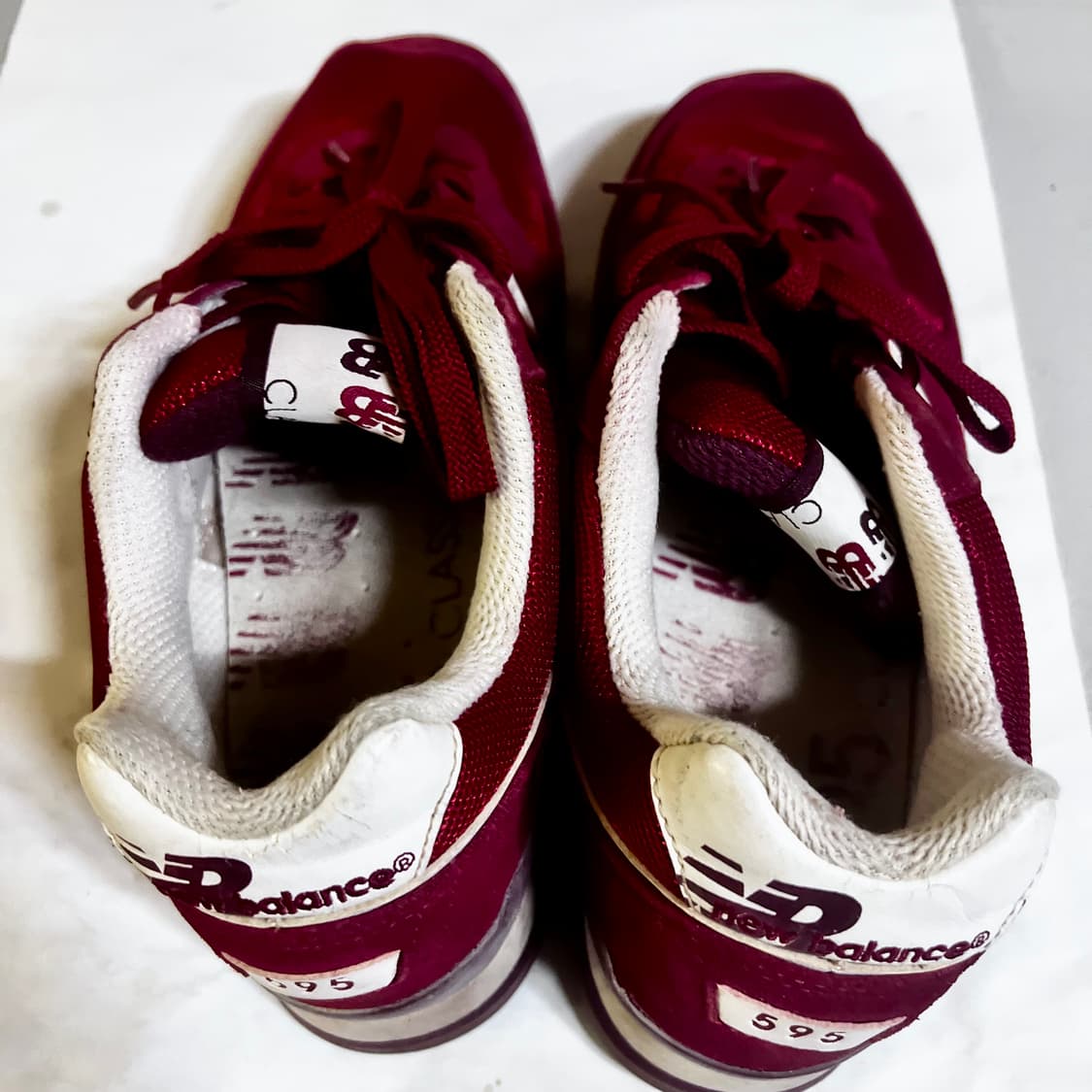 [260] 뉴발란스 595 레드 상품이미지4