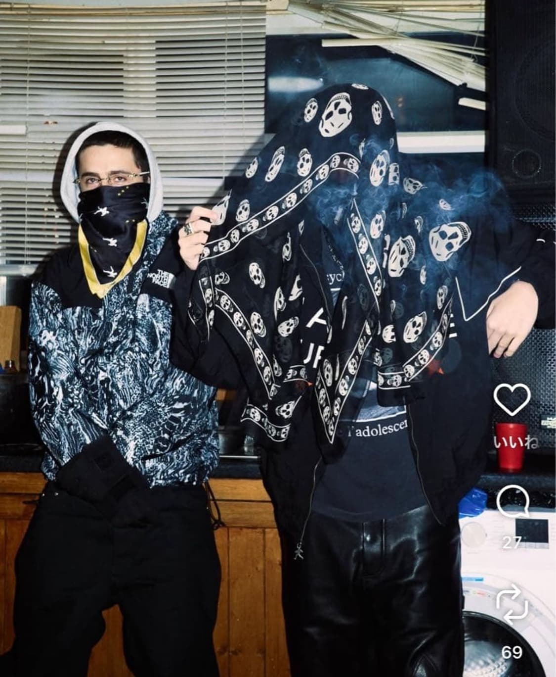 알렉산더 맥퀸 스컬 스카프 OS 상품이미지5