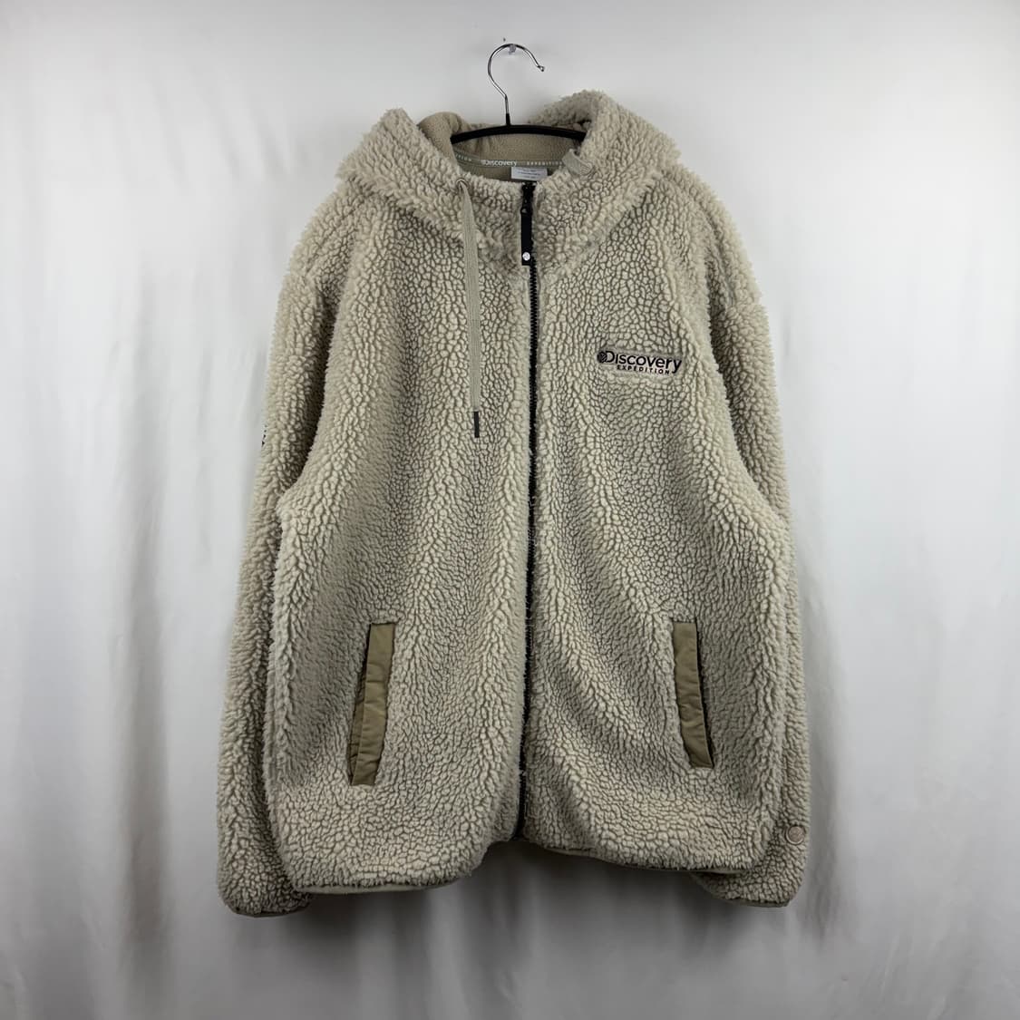 (105) 디스커버리 써모라이트 양털 셰르파 후드집업 자켓 상품이미지2