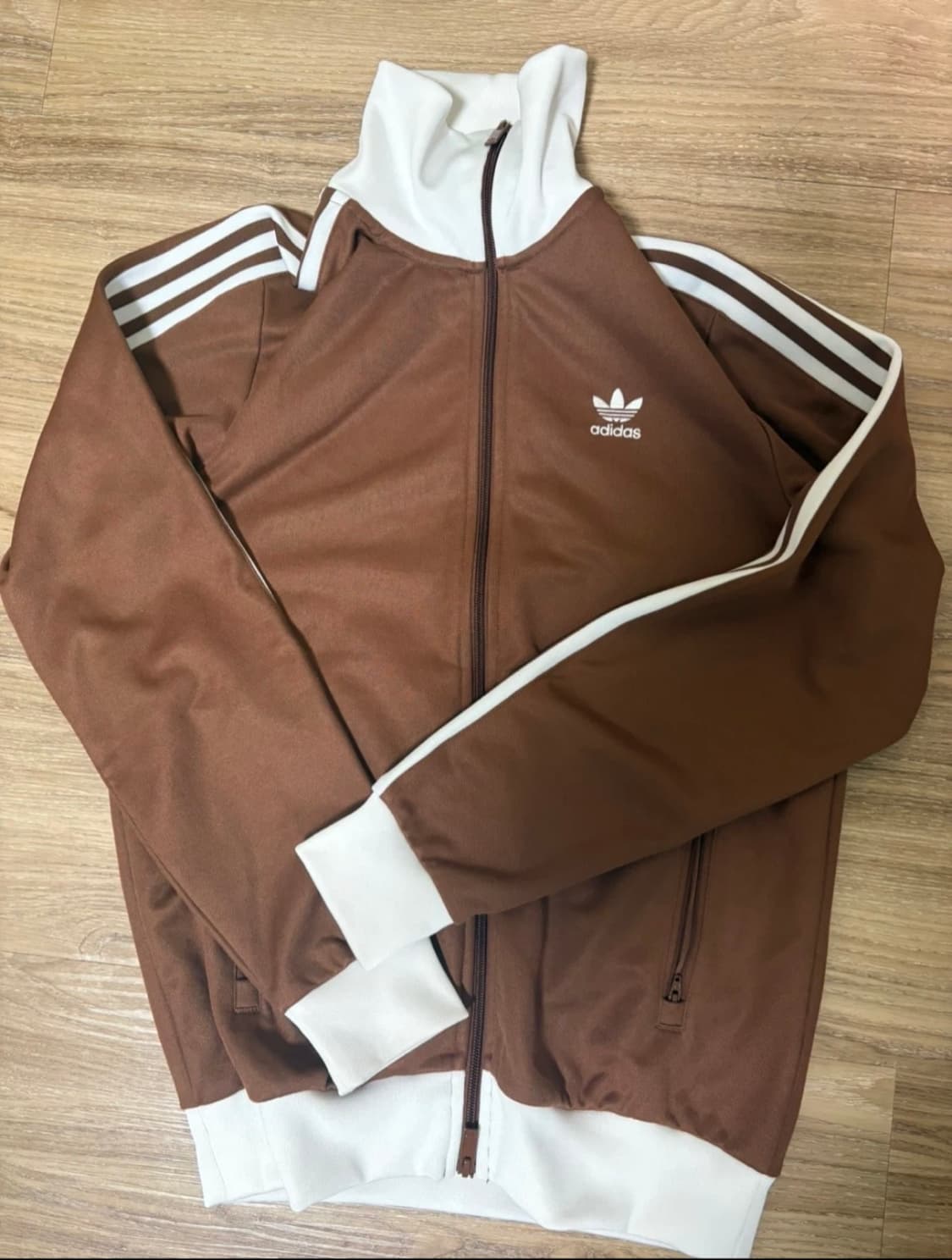 아디다스 베켄바우어 트랙탑 져지 브라운 s 상품이미지1