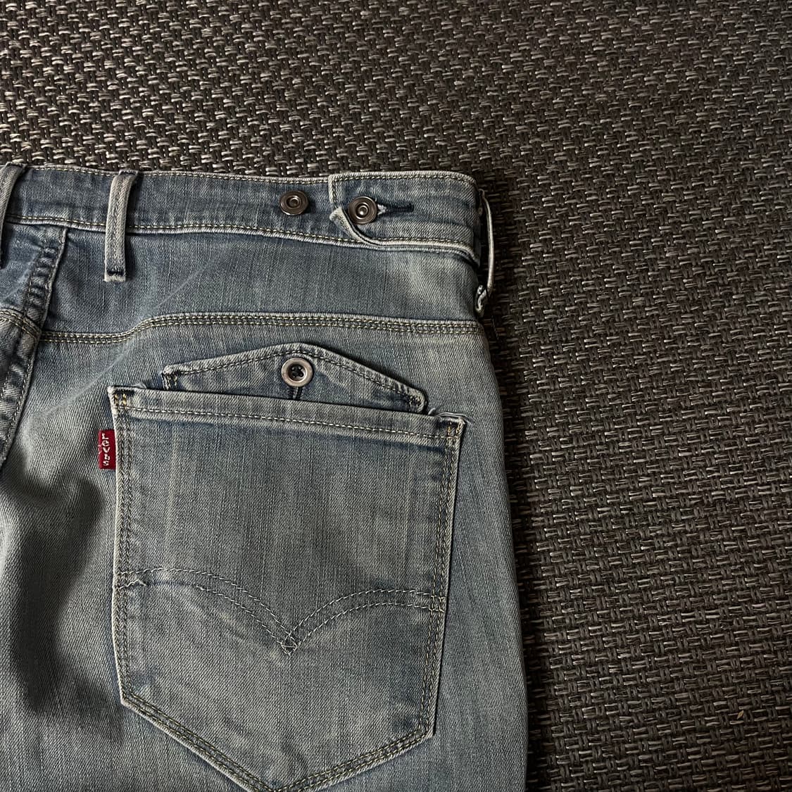 (36)리바이스 연청 레드탭 스판 데님 팬츠 상품이미지6