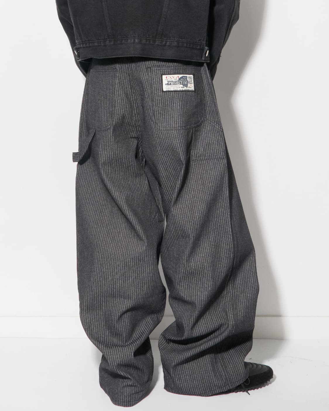 헬름 스트라이프 데님 팬츠 바지 M 상품이미지1