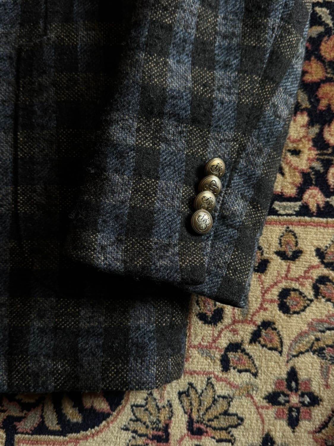 가브리엘 파시니 트위드 자켓 슬림100 상품이미지7