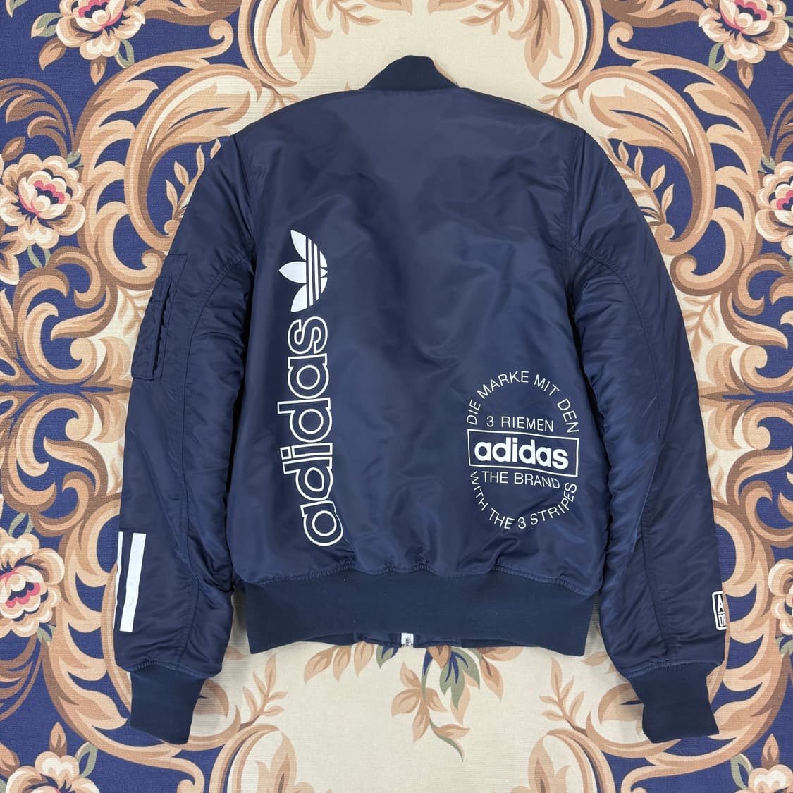 (S)아디다스 Adidas 로고 봄버자켓(네이비) 상품이미지7