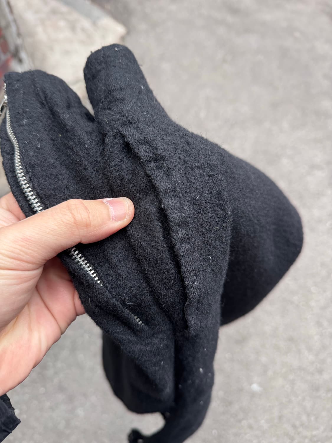 꼼데가르송 트리콧 크롭드 트라우저 울 팬츠  상품이미지6