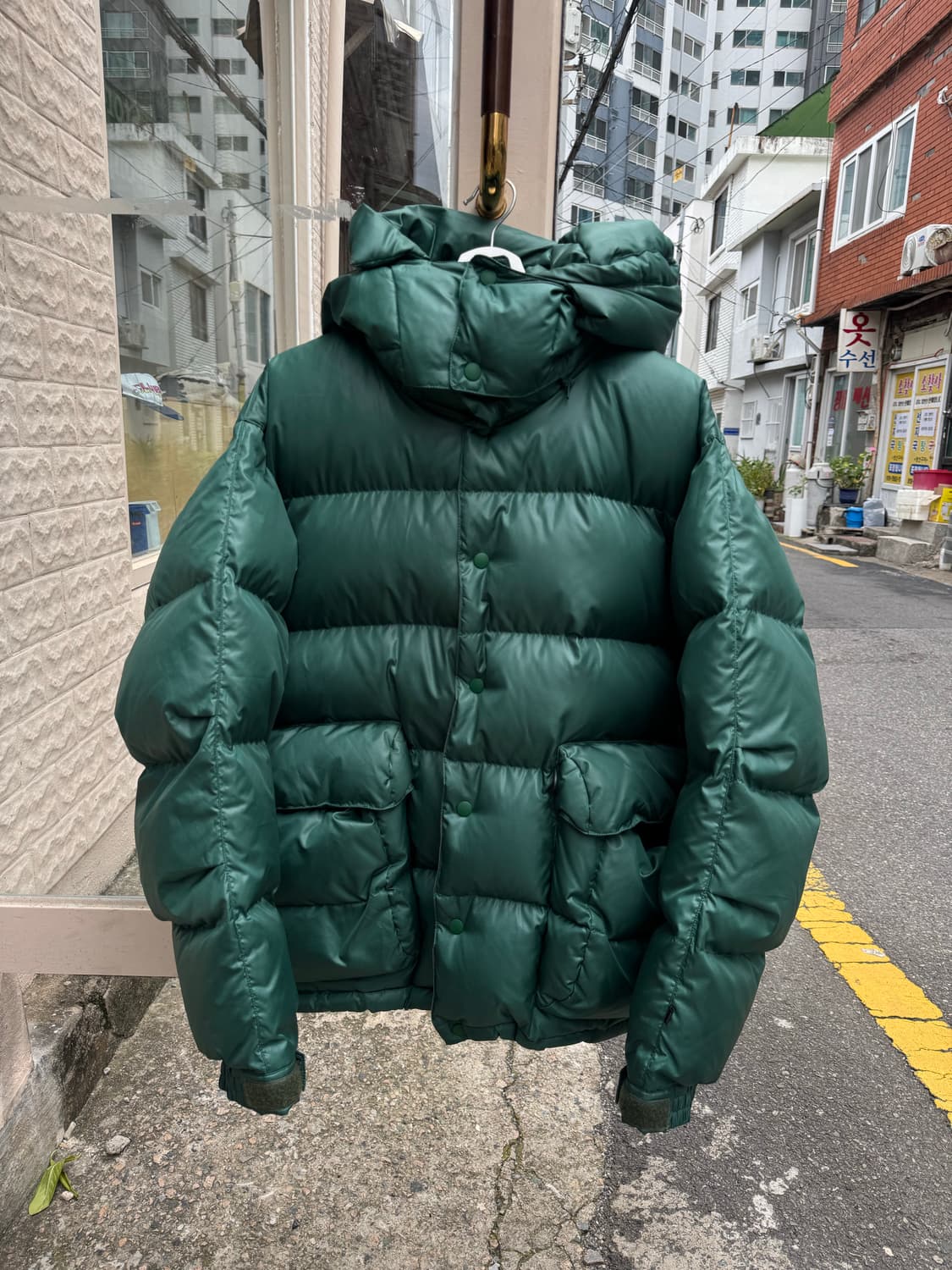 Daiwa pier39 테크 백패커 패딩 그린 M 상품이미지1