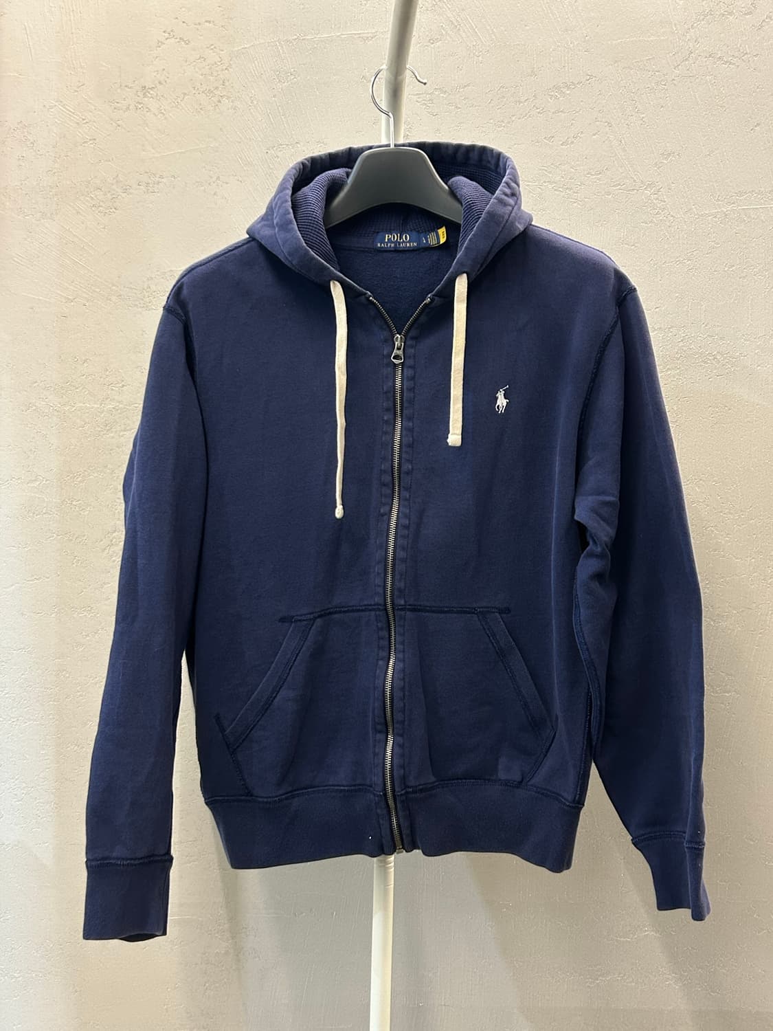 폴로 랄프로렌 네이비 후드집업 상품이미지2