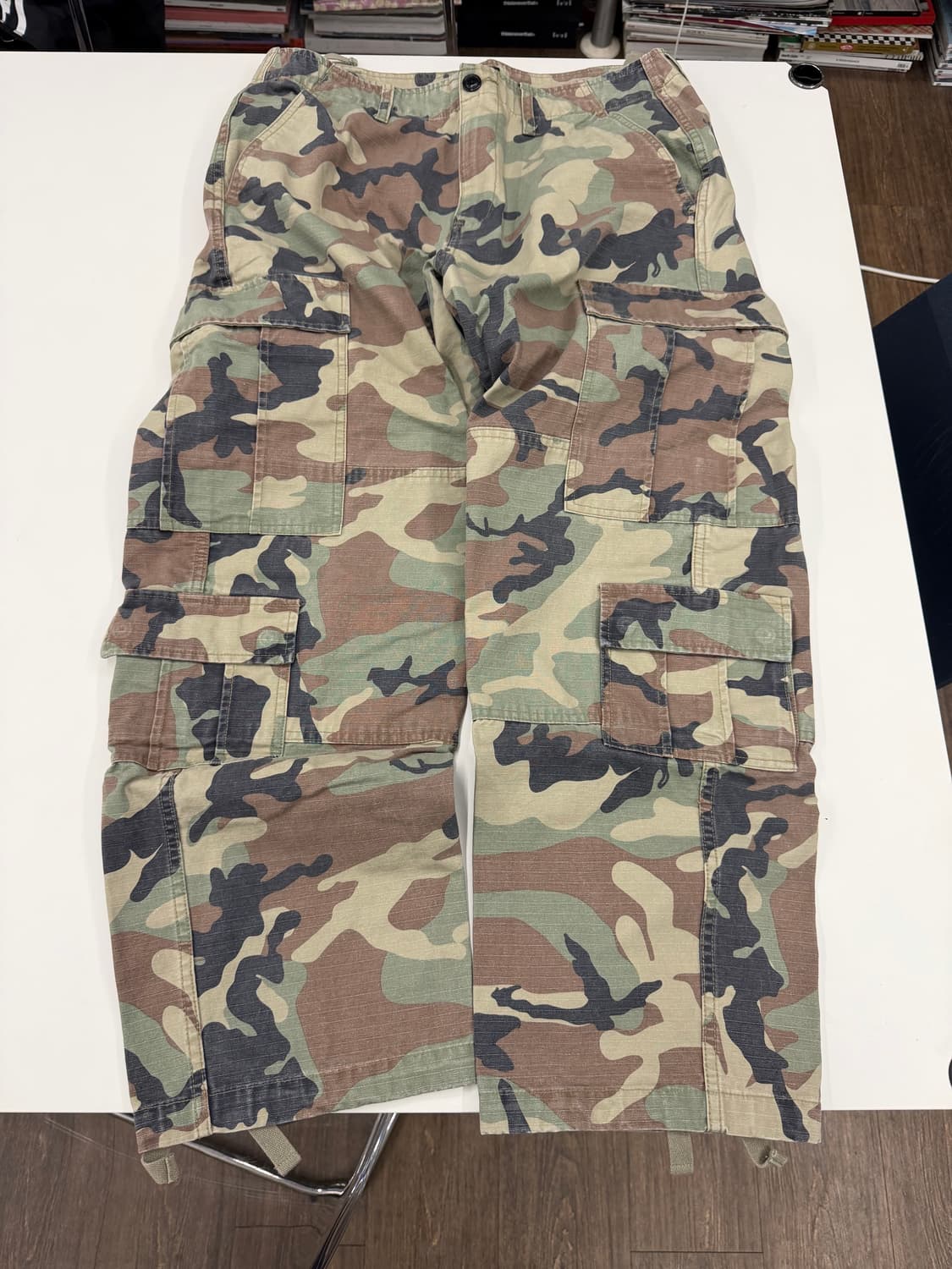 스투시 립스탑 카모 카고 팬츠 32 상품이미지1