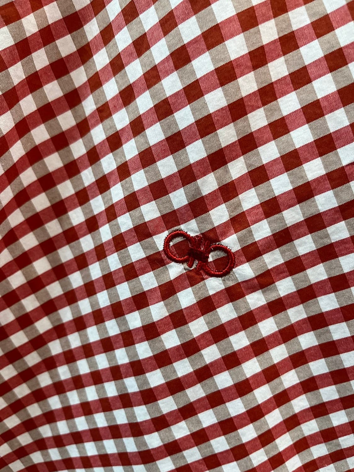 95) 페레가모 간치니 깅엄체크셔츠  상품이미지7