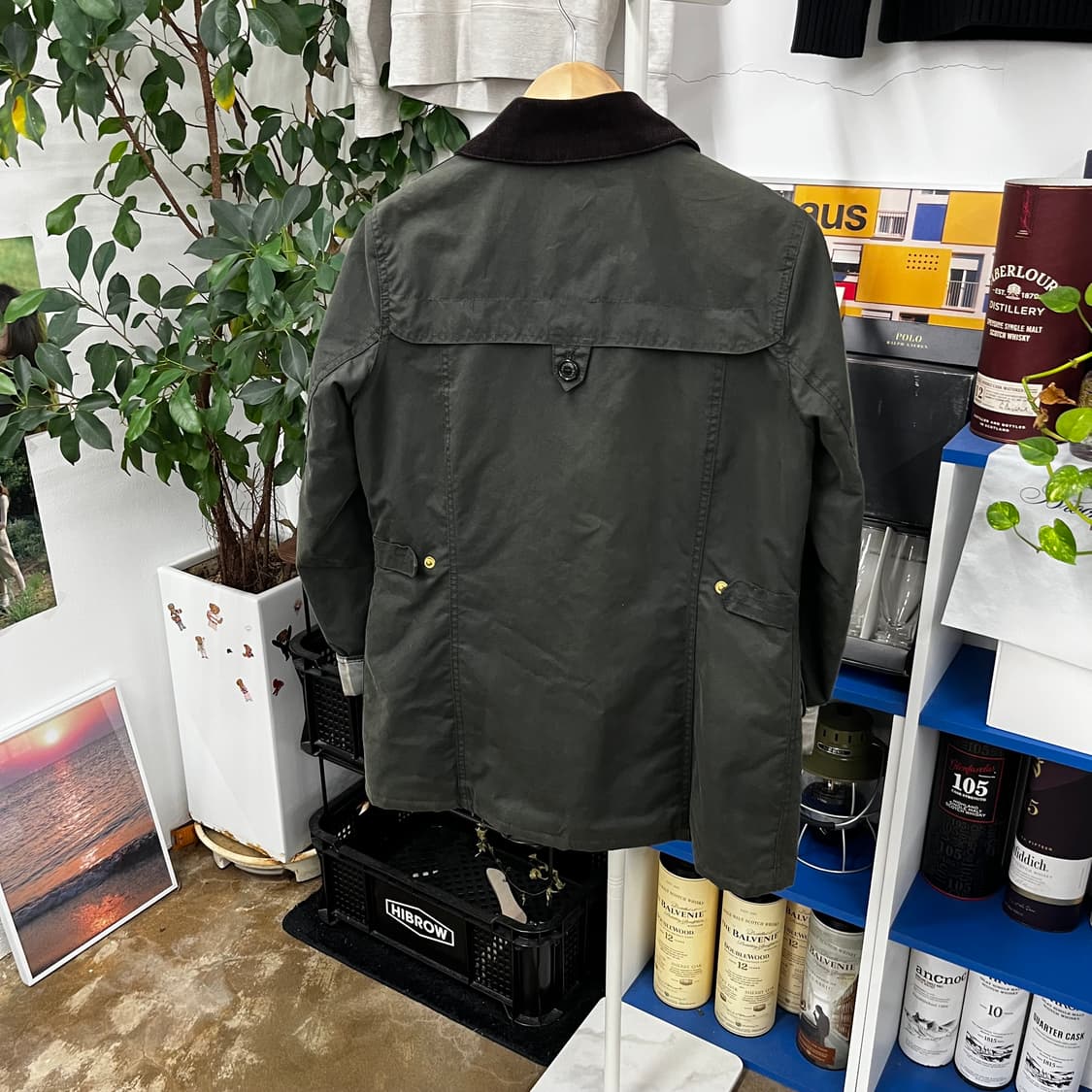 바버 우먼 Balintore 왁스자켓 Uk10 상품이미지7