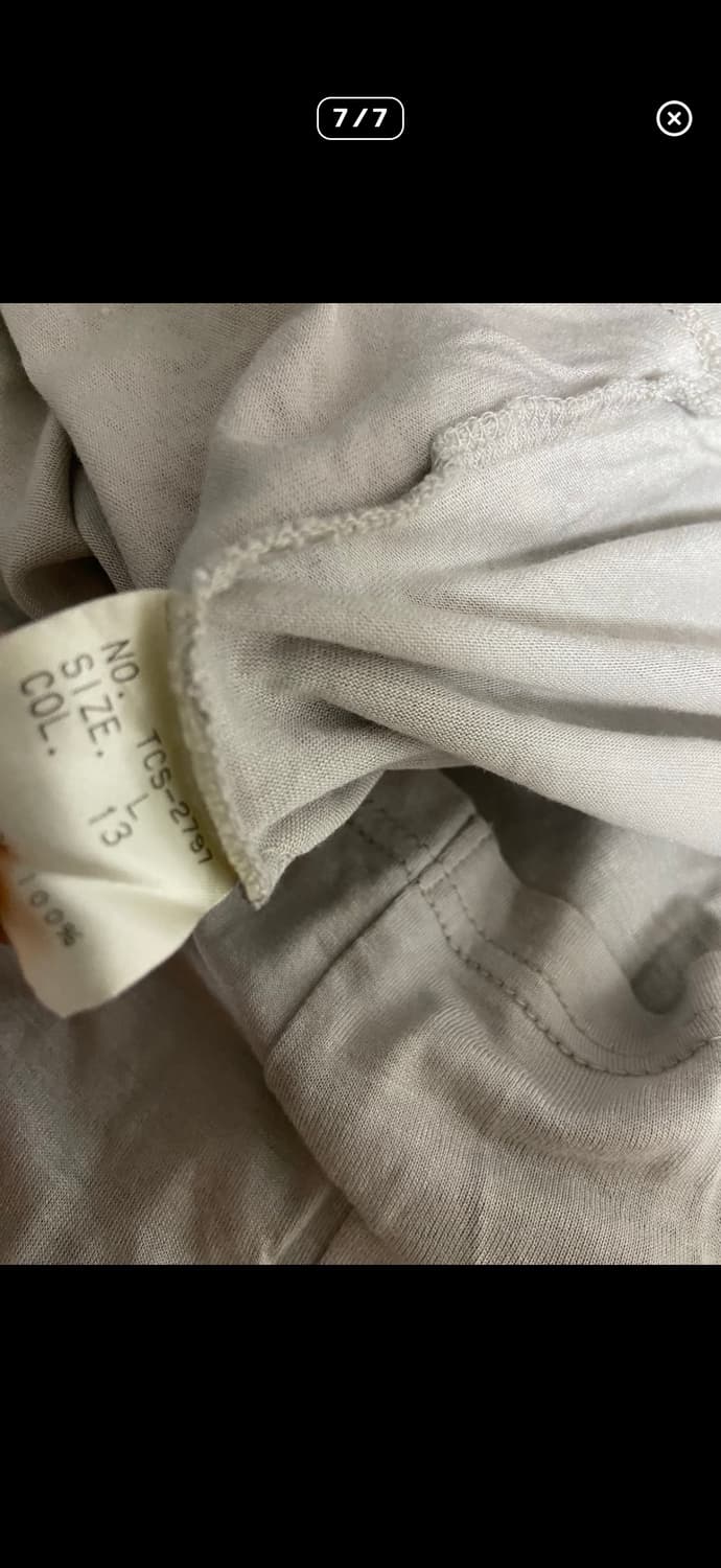 TORNADO MART draped layered long sleeve 상품이미지5