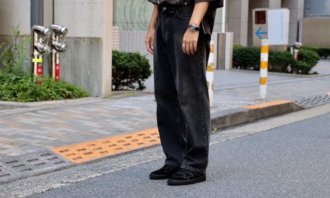 윌리 차바리아 흑청 데님팬츠 상품이미지1