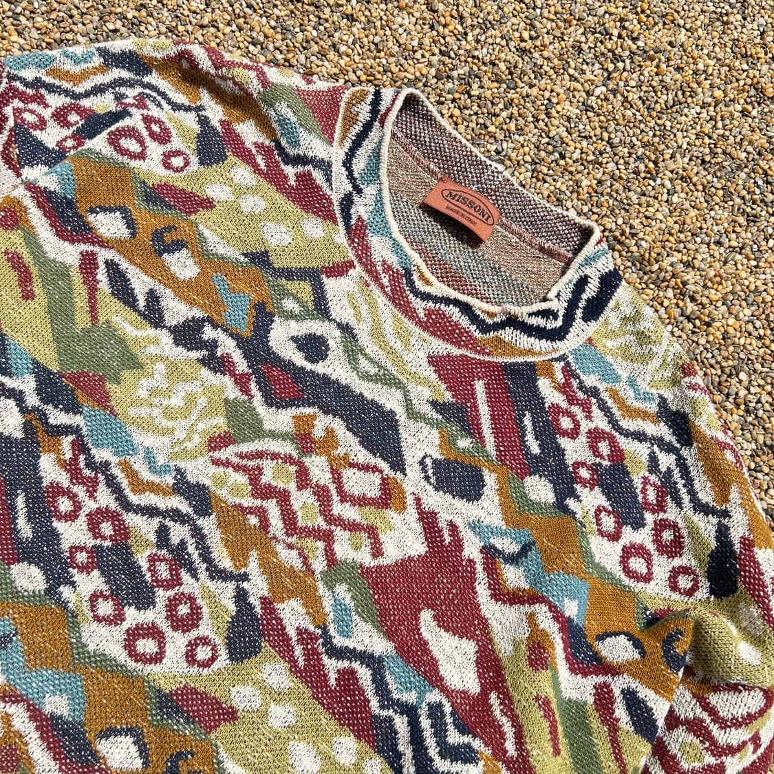 미소니 스포츠(missoni sports) 빈티지 패턴 니트 상품이미지2