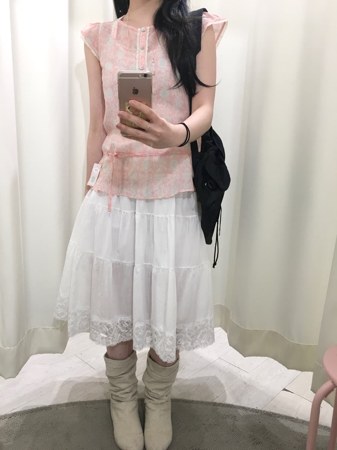 ⭐️단 3일만 할인⭐️mellow lace skirt (white) 상품이미지6