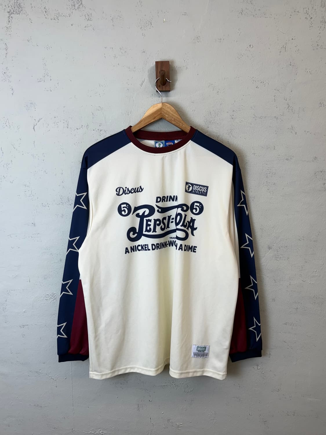 디스커스 펩시콜라 메쉬 롱슬리브 져지 상품이미지1