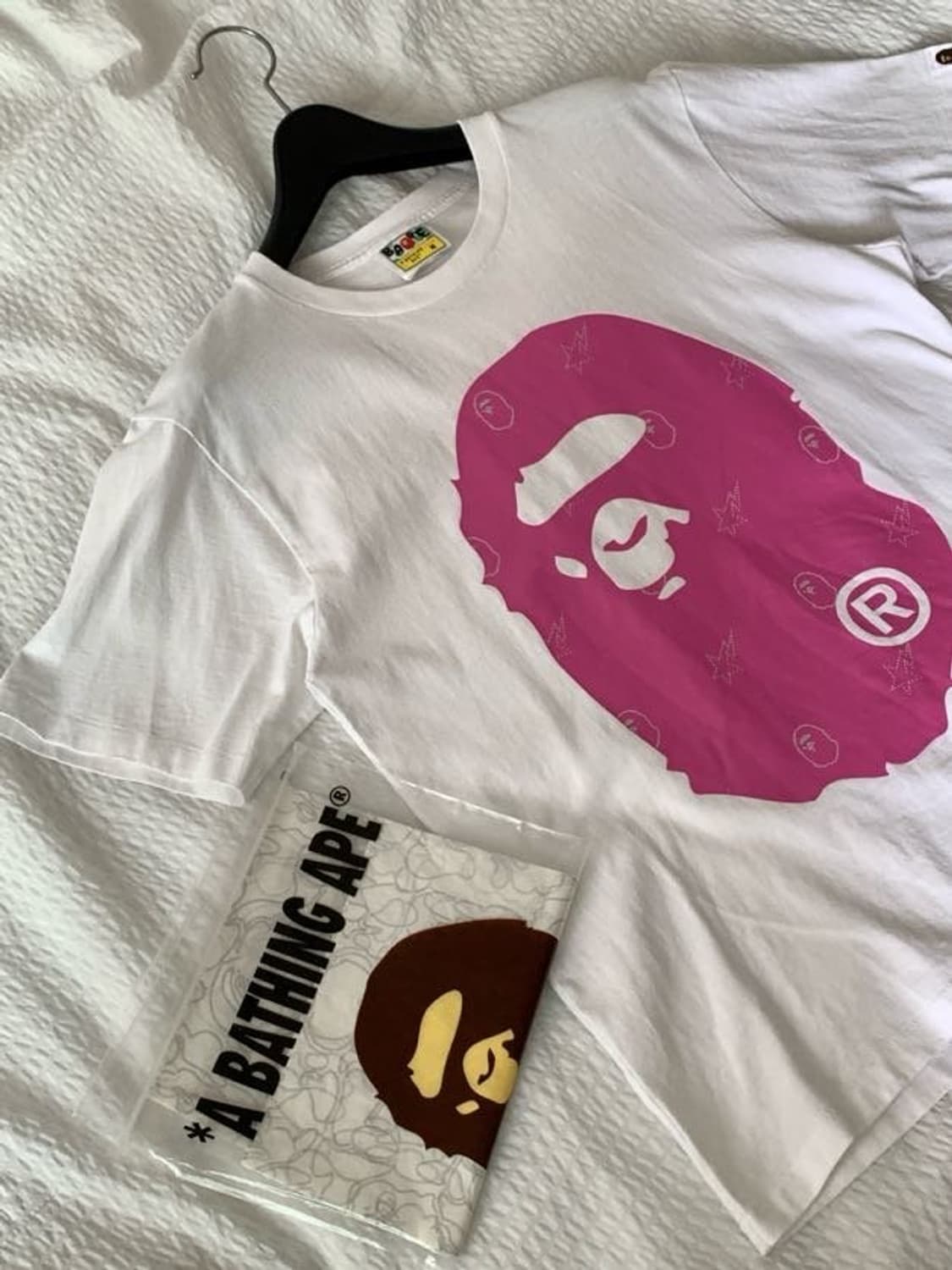 BAPE 베이프 우먼스 빅에이프 반팔 티셔츠 M 상품이미지1