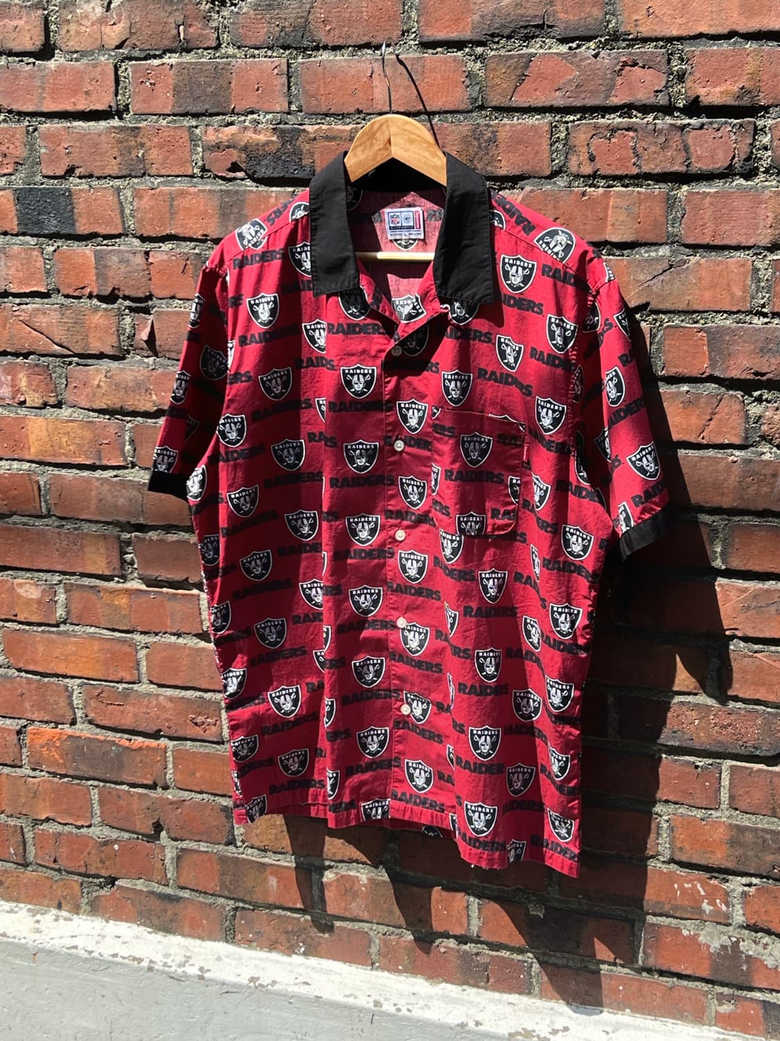 Supreme NFL Raiders 19SS Cotton Shirt 상품이미지1