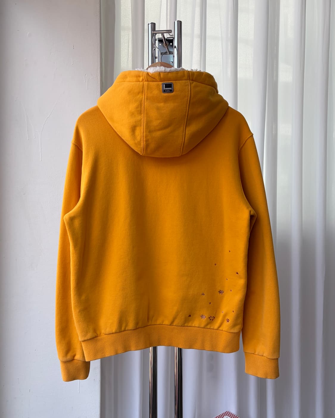 [L]후부 FUBU 하이넥 바시티 쉐르파 후드티 상품이미지8