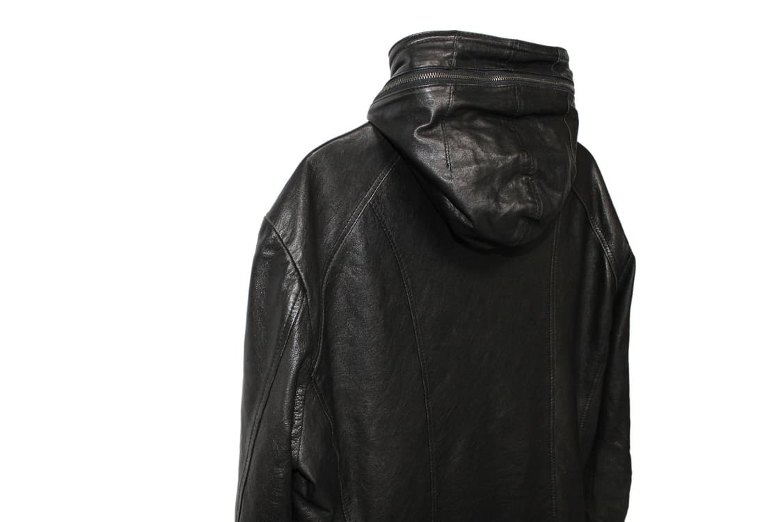 00s JAPAN Assassin Hooded Leather Jacket 상품이미지7
