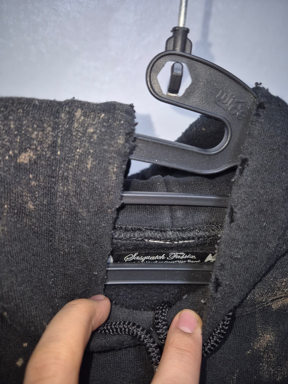 SASQUATCHFABRIX PAINT VINTAGE HOODIE 상품이미지3