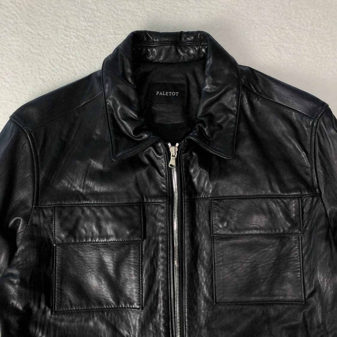 펠토 투포켓 크롭 레더자켓  상품이미지4