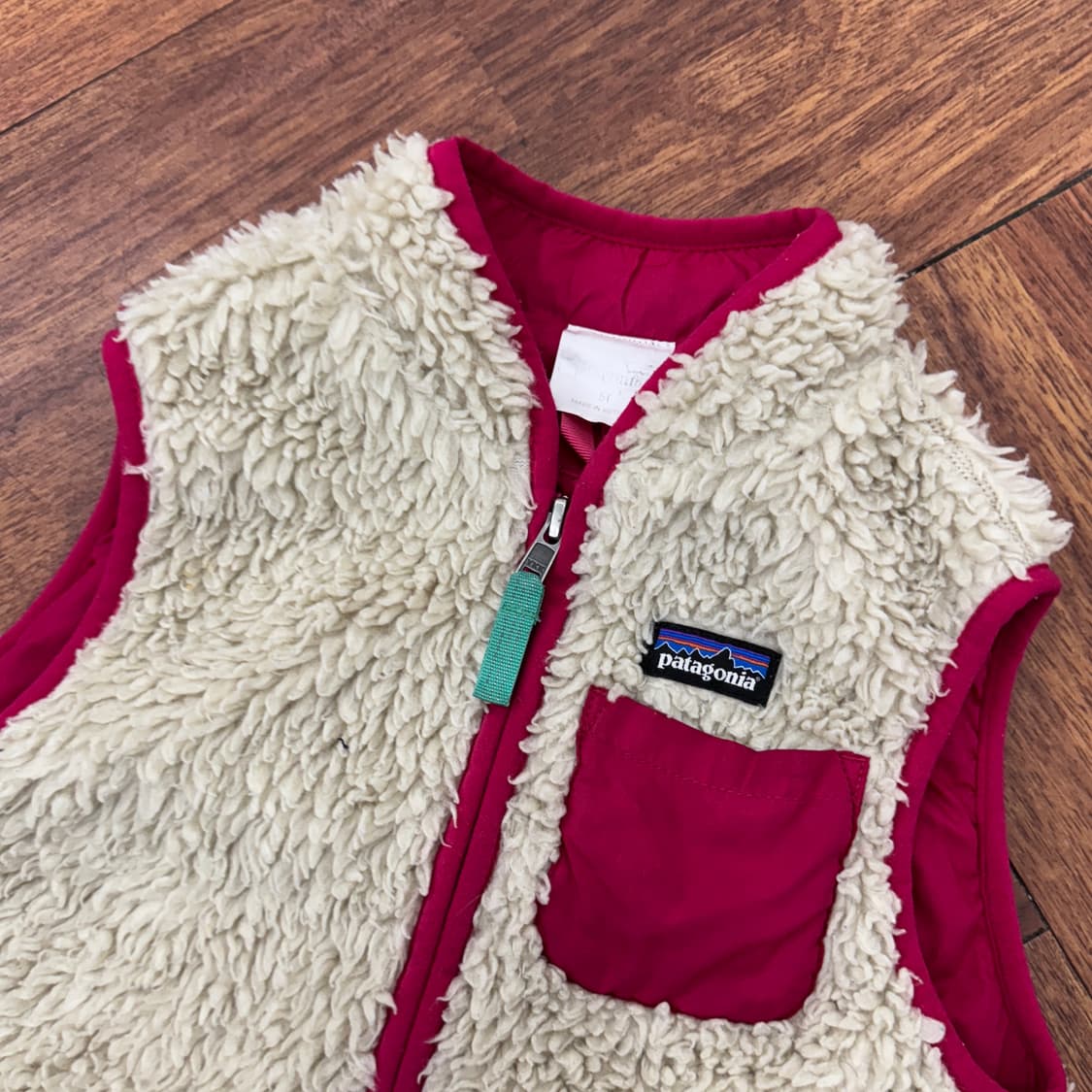 5T 아동용 파타고니아 플리스 베스트 집업  상품이미지3